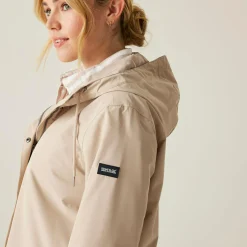 Women's Reinna Long Waterproof Jacket | White Pepper