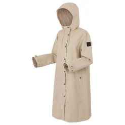 Women's Reinna Long Waterproof Jacket | White Pepper