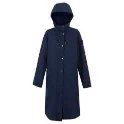 Women's Reinna Long Waterproof Jacket | Navy