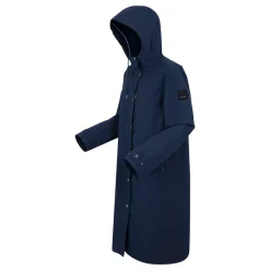 Women's Reinna Long Waterproof Jacket | Navy