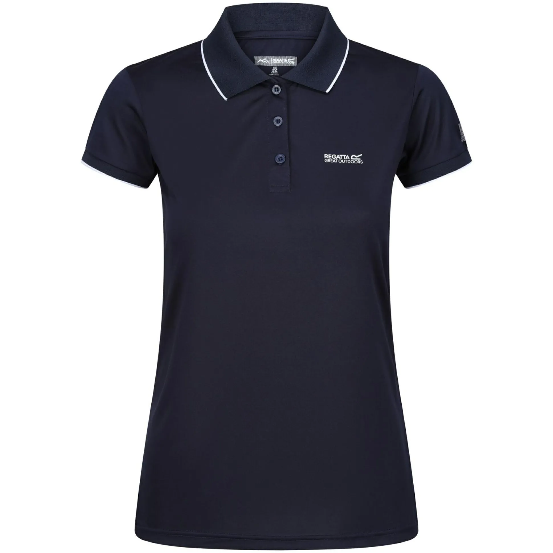 Women's Remex II Active Polo Shirt | Navy Solid