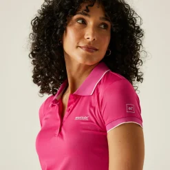 Women's Remex II Active Polo Shirt | Pop Solid