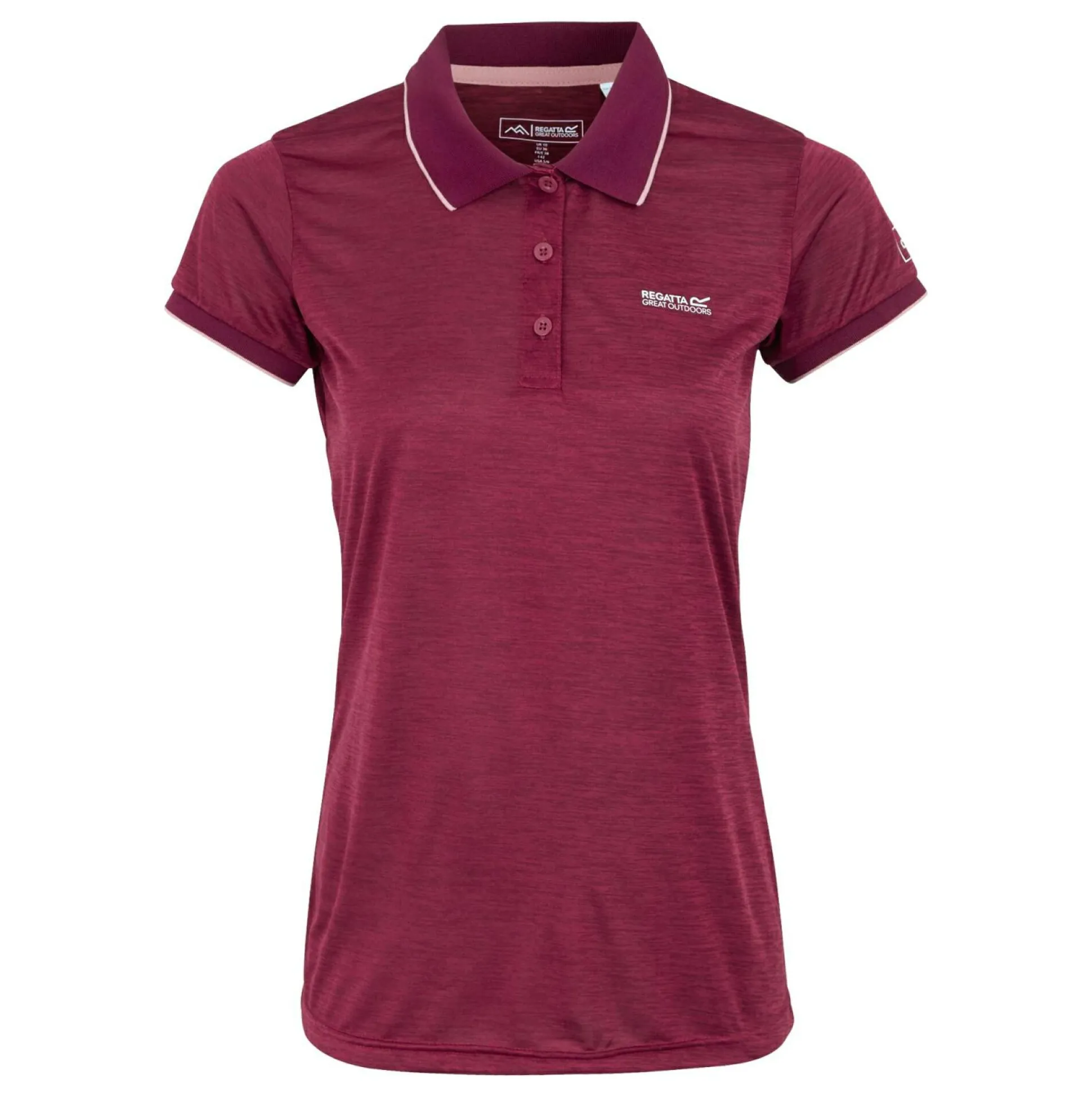 Women's Remex II Active Polo Shirt | Beaujolais
