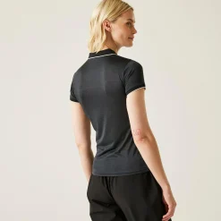 Women's Remex II Active Polo Shirt | Black