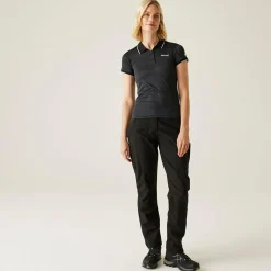 Women's Remex II Active Polo Shirt | Black