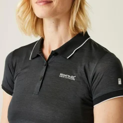 Women's Remex II Active Polo Shirt | Black
