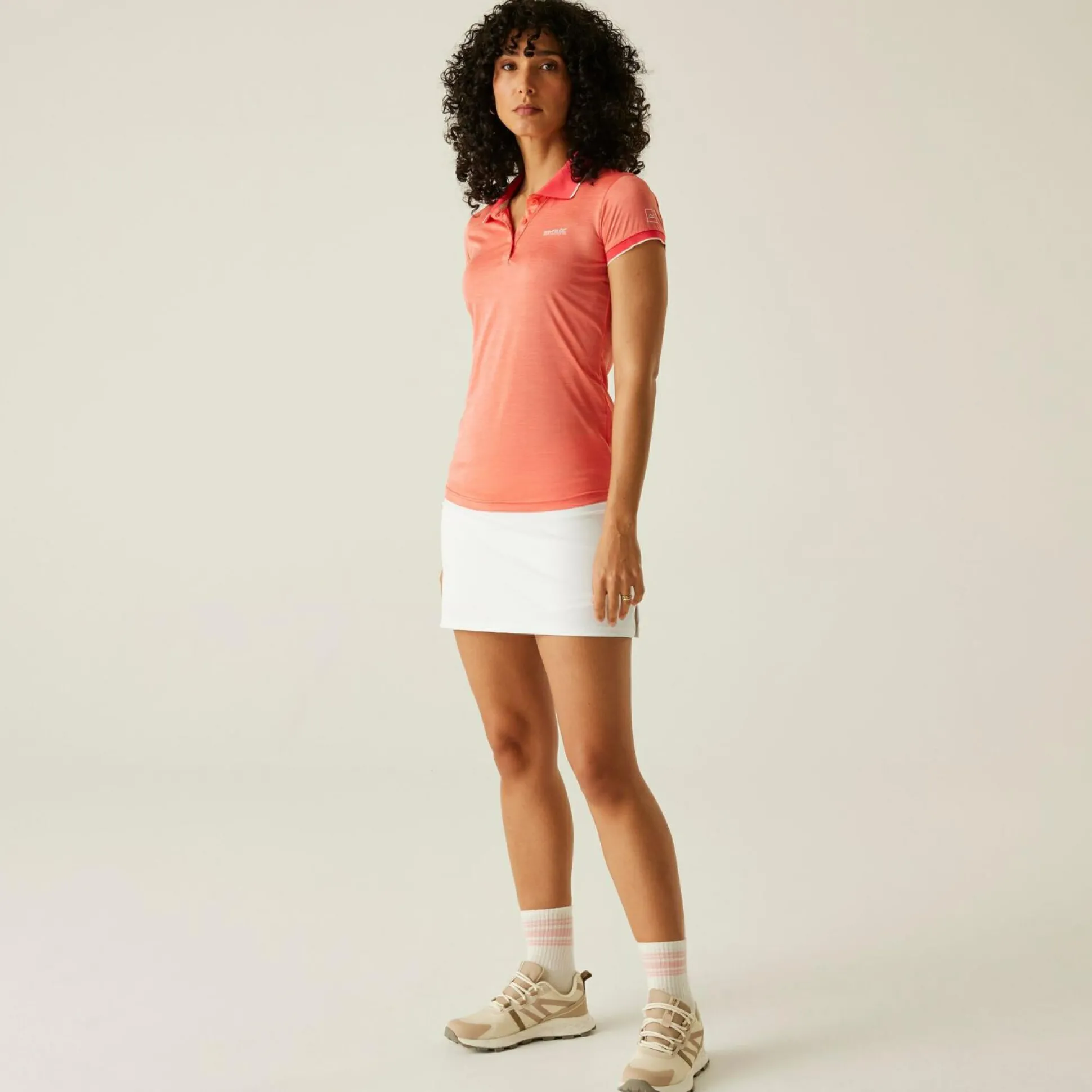 Women's Remex II Active Polo Shirt | Peach Bloom