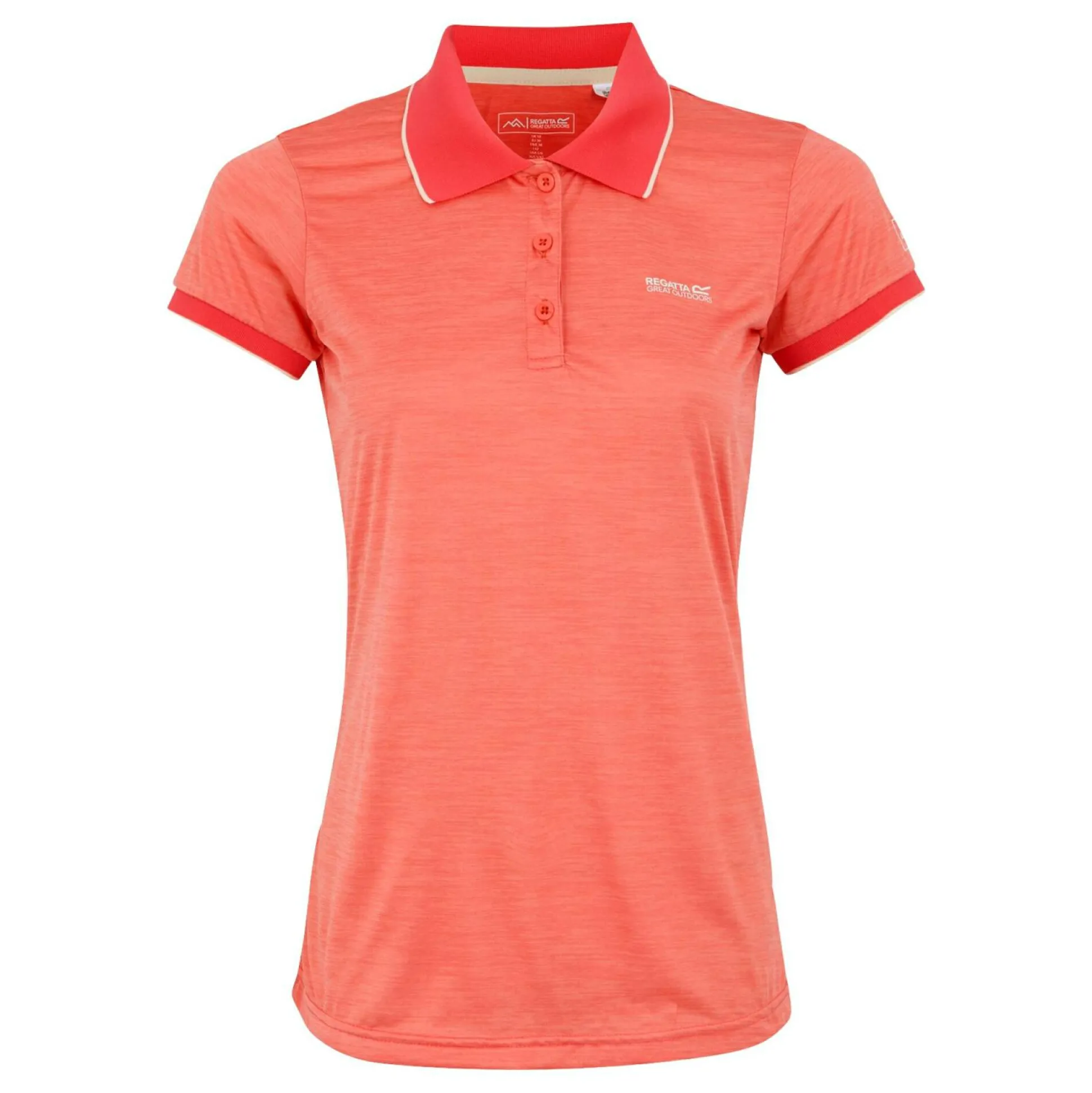 Women's Remex II Active Polo Shirt | Peach Bloom