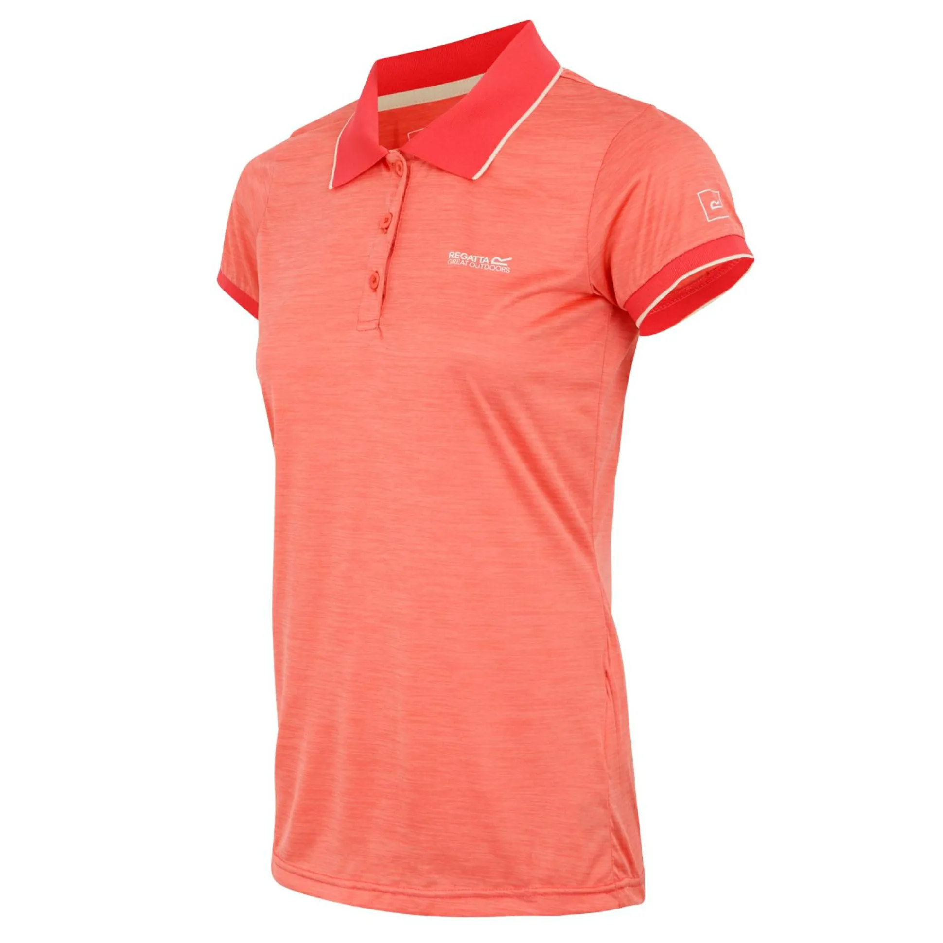 Women's Remex II Active Polo Shirt | Peach Bloom