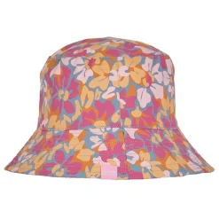 Women's Reversible Bucket Hat | Summer Floral Print Chambray Blue