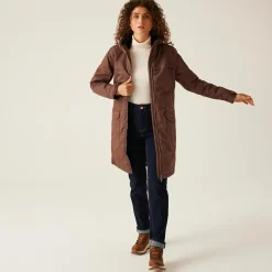 Women's Romine II Waterproof Parka Jacket | Dark Brown Black