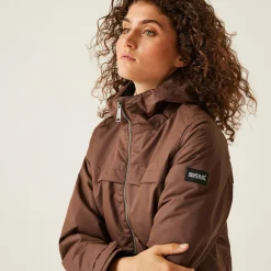 Women's Romine II Waterproof Parka Jacket | Dark Brown Black