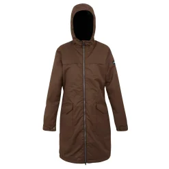 Women's Romine II Waterproof Parka Jacket | Dark Brown Black