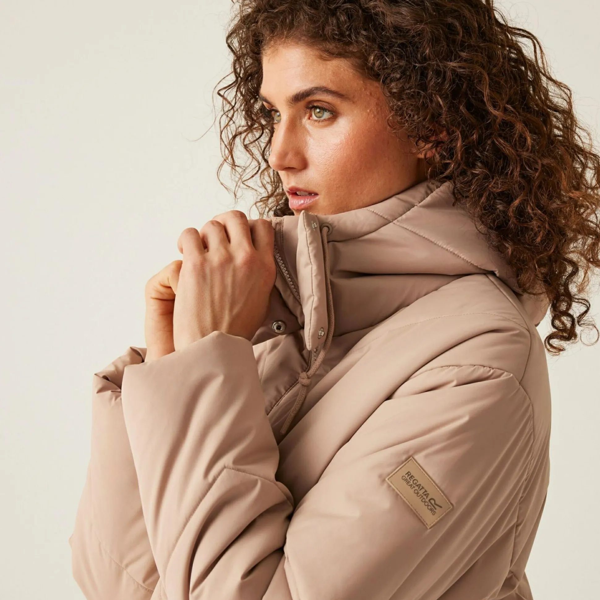 Women's Rurie Baffled Jacket | Warm Taupe