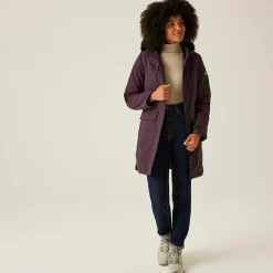 Women's Sabinka II Fur Trim Parka Jacket | Deep Plum