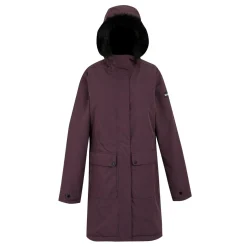 Women's Sabinka II Fur Trim Parka Jacket | Deep Plum