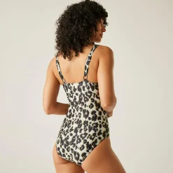 Women's Sakari Tummy Control Costume | Leopard Print