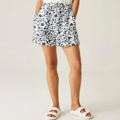 Women's Salise Lightweight Short | Navy White Large Floral