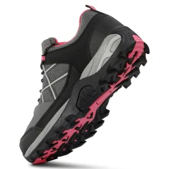 Women's Samaris III Low Walking Shoes | Dark Steel Pink Potion