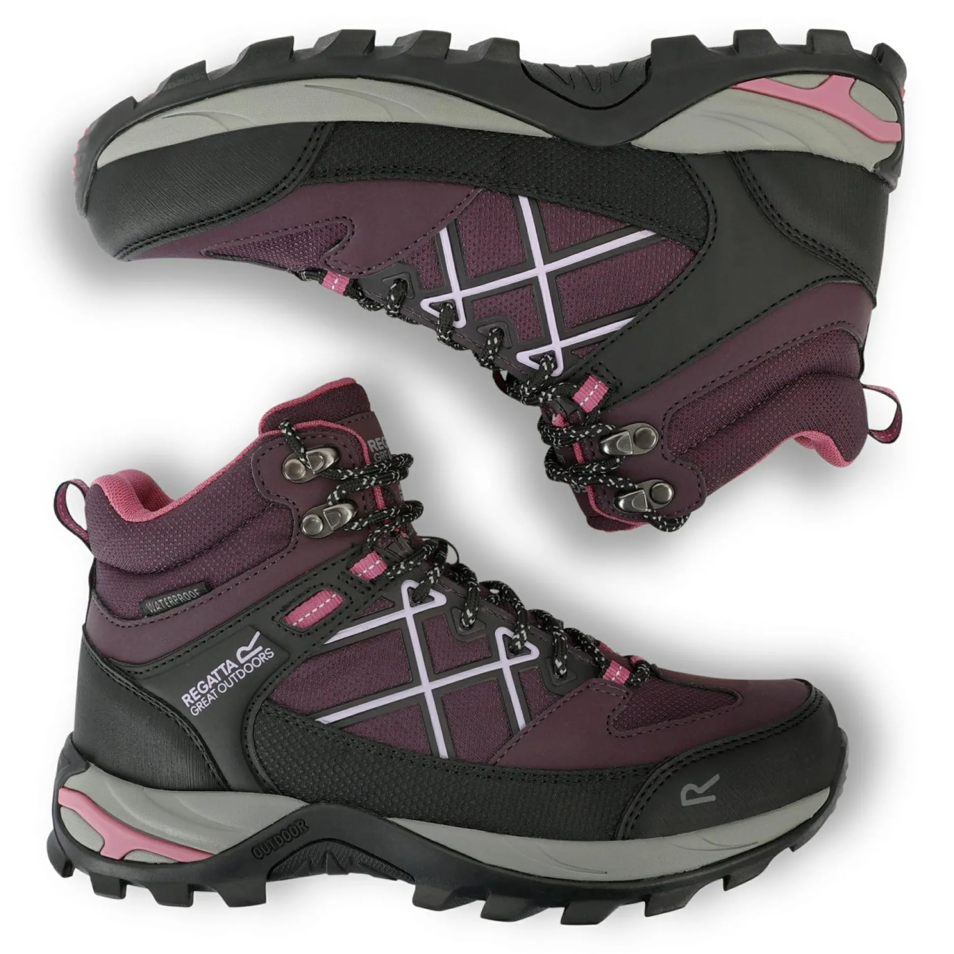 Women's Samaris III Walking Boots | Deep Plum Red Violet