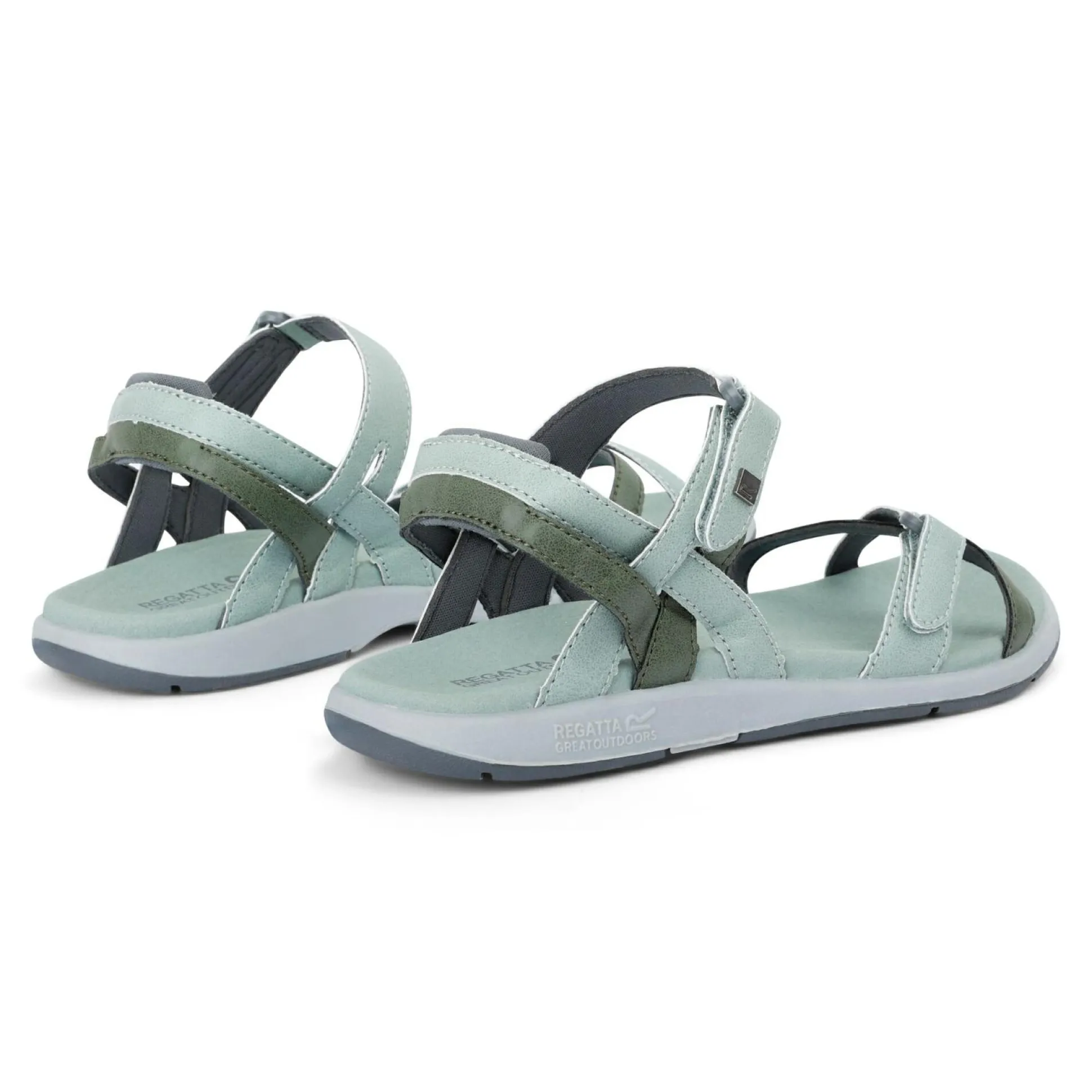 Women's Santa Cruz Strap Sandals | Glacier Green Four Leaf Clover
