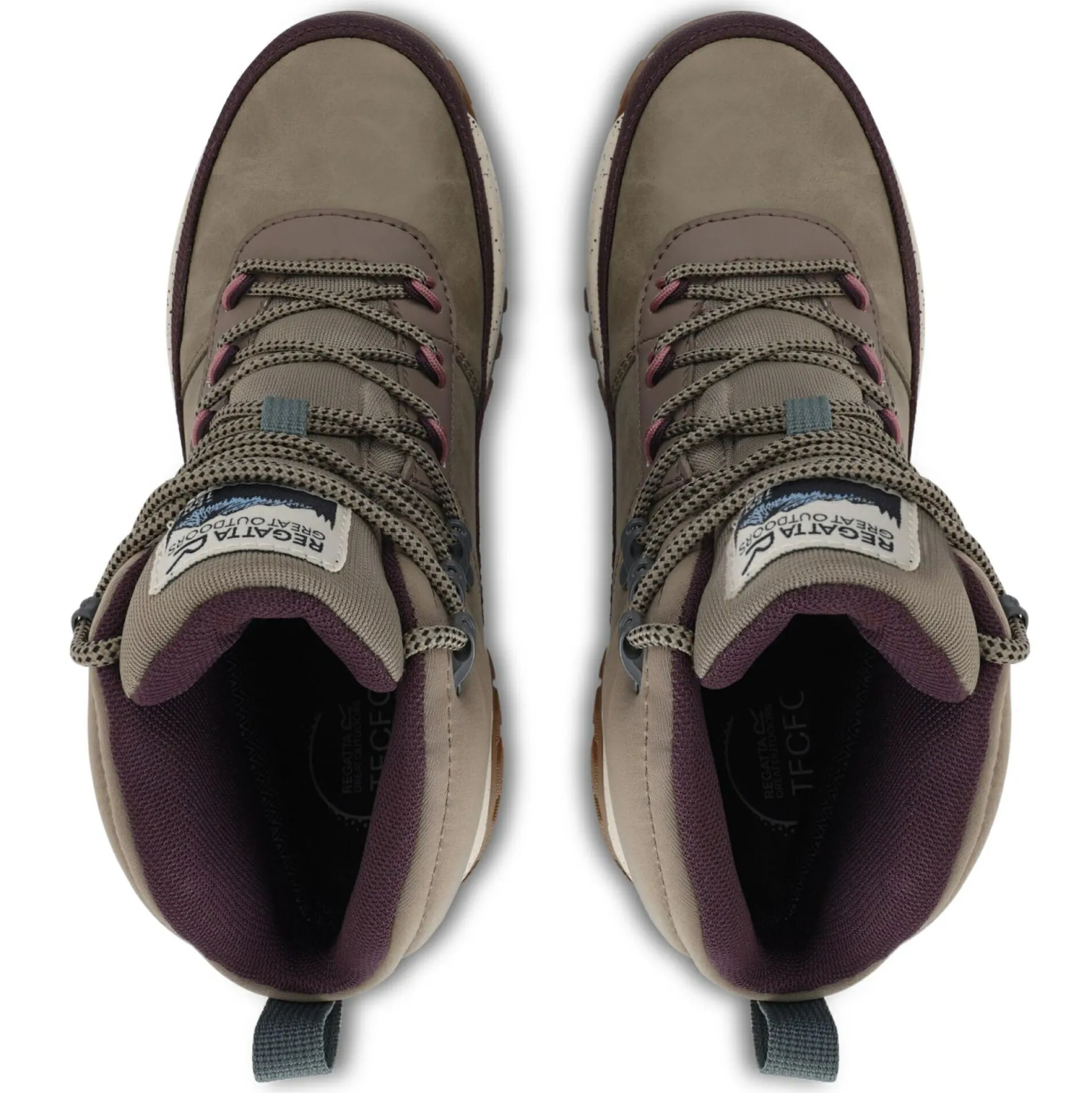 Women's Shayford Walking Boots | Fig Purple