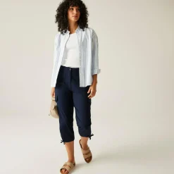 Women's Shorebella Capri Trousers | Navy