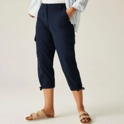 Women's Shorebella Capri Trousers | Navy