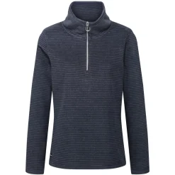 Women's Solenne Half Zip Fleece | Navy Silver
