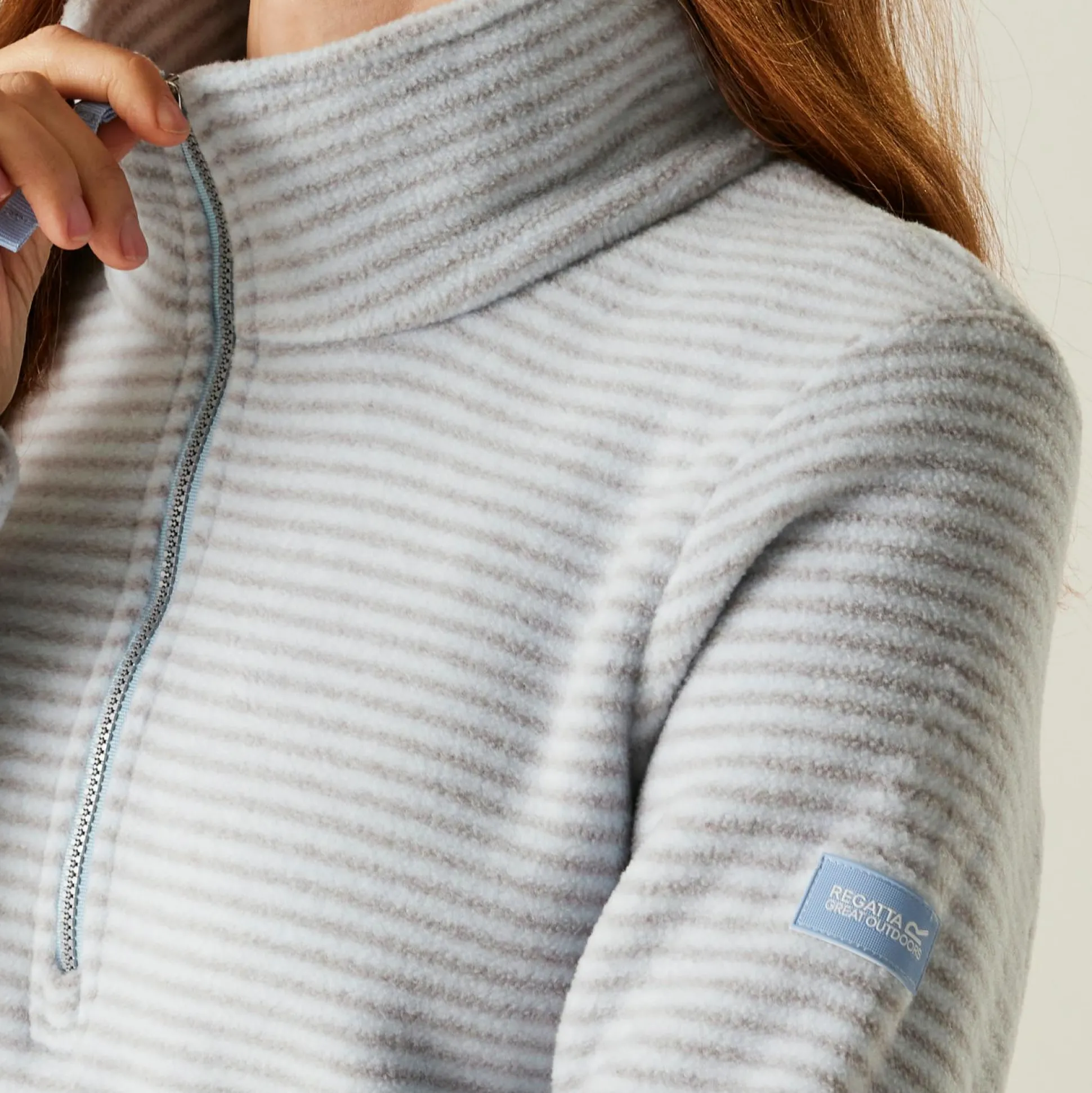 Women's Solenne II Half Zip Fleece | Chambray Blue