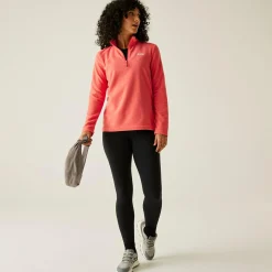 Women's Sweethart Lightweight Half-Zip Fleece | Peach Bloom