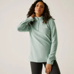 Women's Sweethart Lightweight Half-Zip Fleece | Green Haze