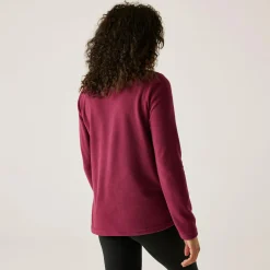 Women's Sweethart Lightweight Half-Zip Fleece | Dark Pimento