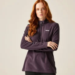 Women's Sweethart Lightweight Half-Zip Fleece | Deep Plum