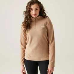 Women's Sweethart Lightweight Half-Zip Fleece | Warm Taupe