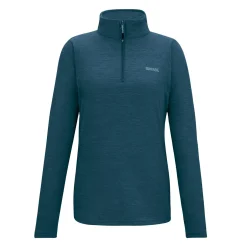 Women's Sweethart Marl Half Zip Fleece | Blue