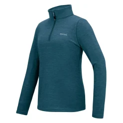 Women's Sweethart Marl Half Zip Fleece | Blue
