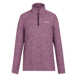 Women's Sweethart Marl Half Zip Fleece | Dark Pimento