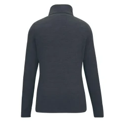 Women's Sweethart Marl Half Zip Fleece | Seal Grey