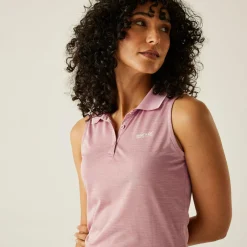 Women's Tima II Polo Vest Top | Lilas