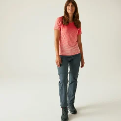 Women's Travel Light II Zip Off Packaway Trousers | Seal Grey