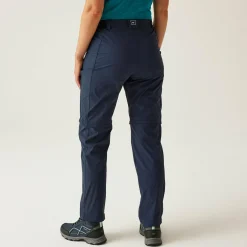 Women's Travel Light II Zip Off Packaway Trousers | Navy