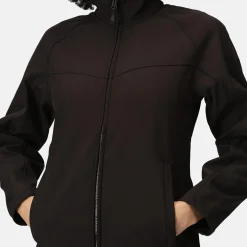 Women's Uproar Interactive Softshell Jacket | Black