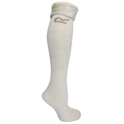 Womens Wellington Sock | Polar Bear White