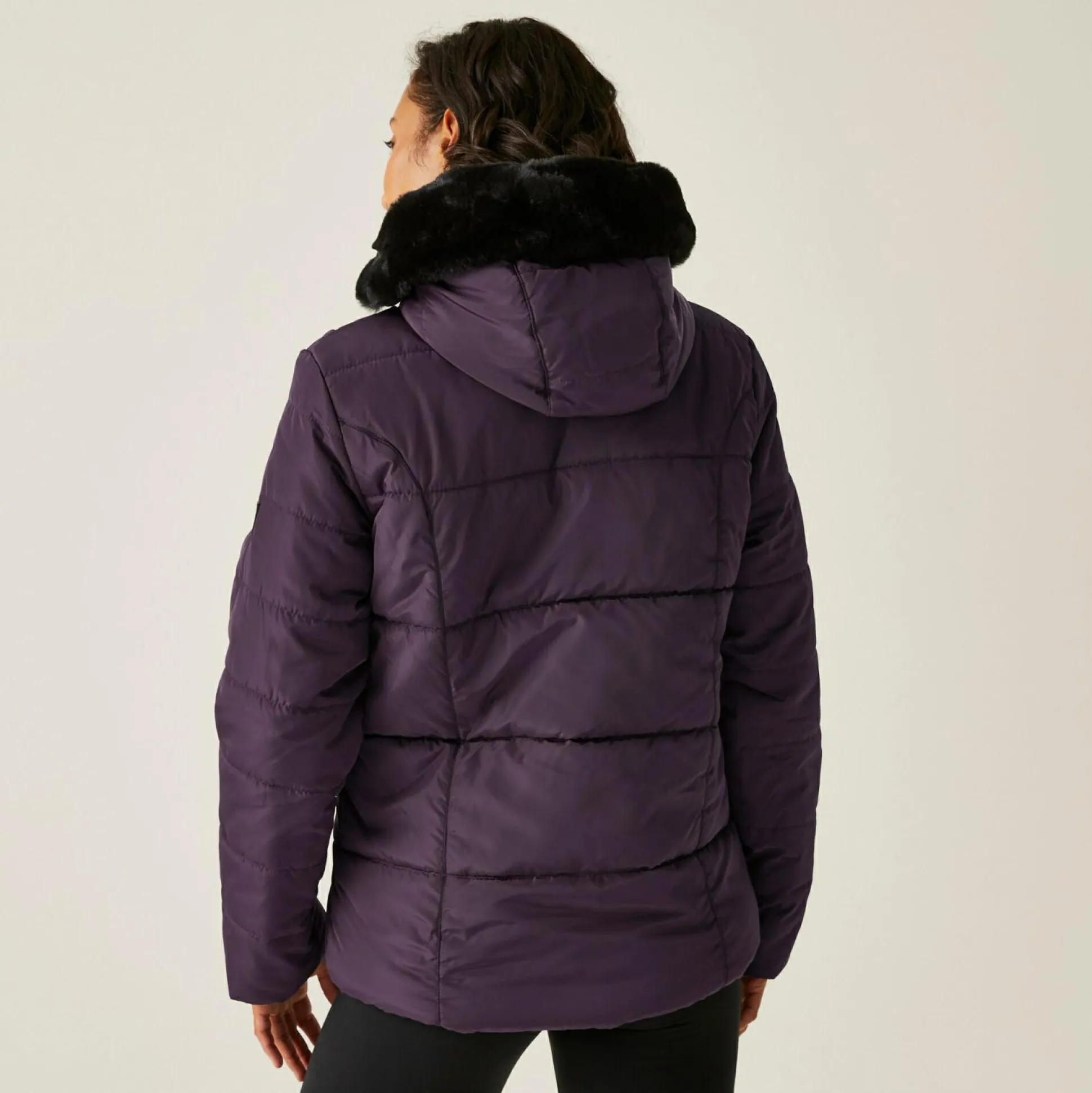 Women's Winnie Quilted Jacket | Deep Plum
