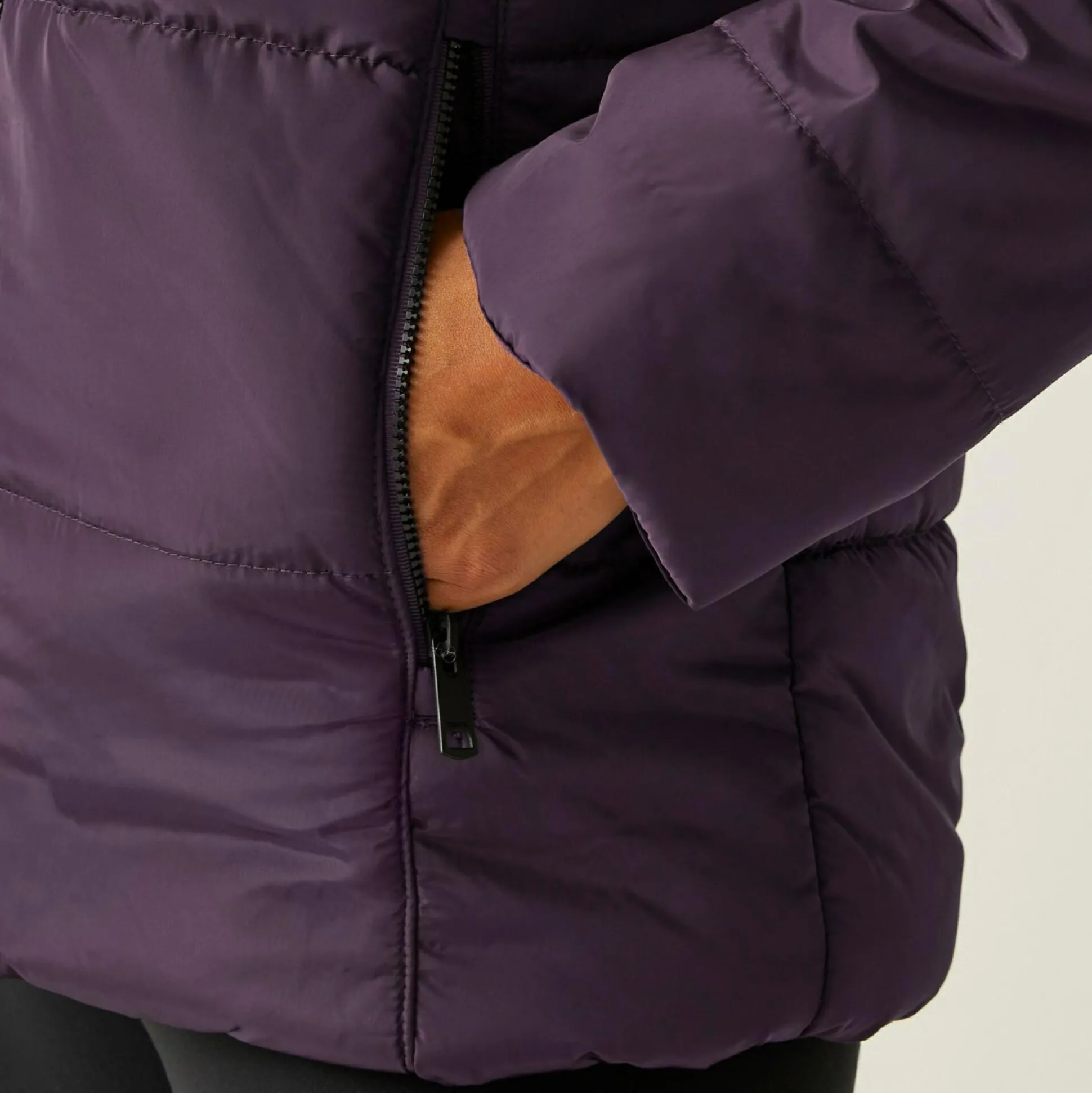 Women's Winnie Quilted Jacket | Deep Plum