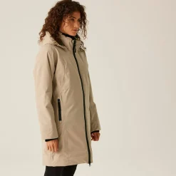 Women's Yewbank IV Waterproof Jacket | Warm Taupe Bueno
