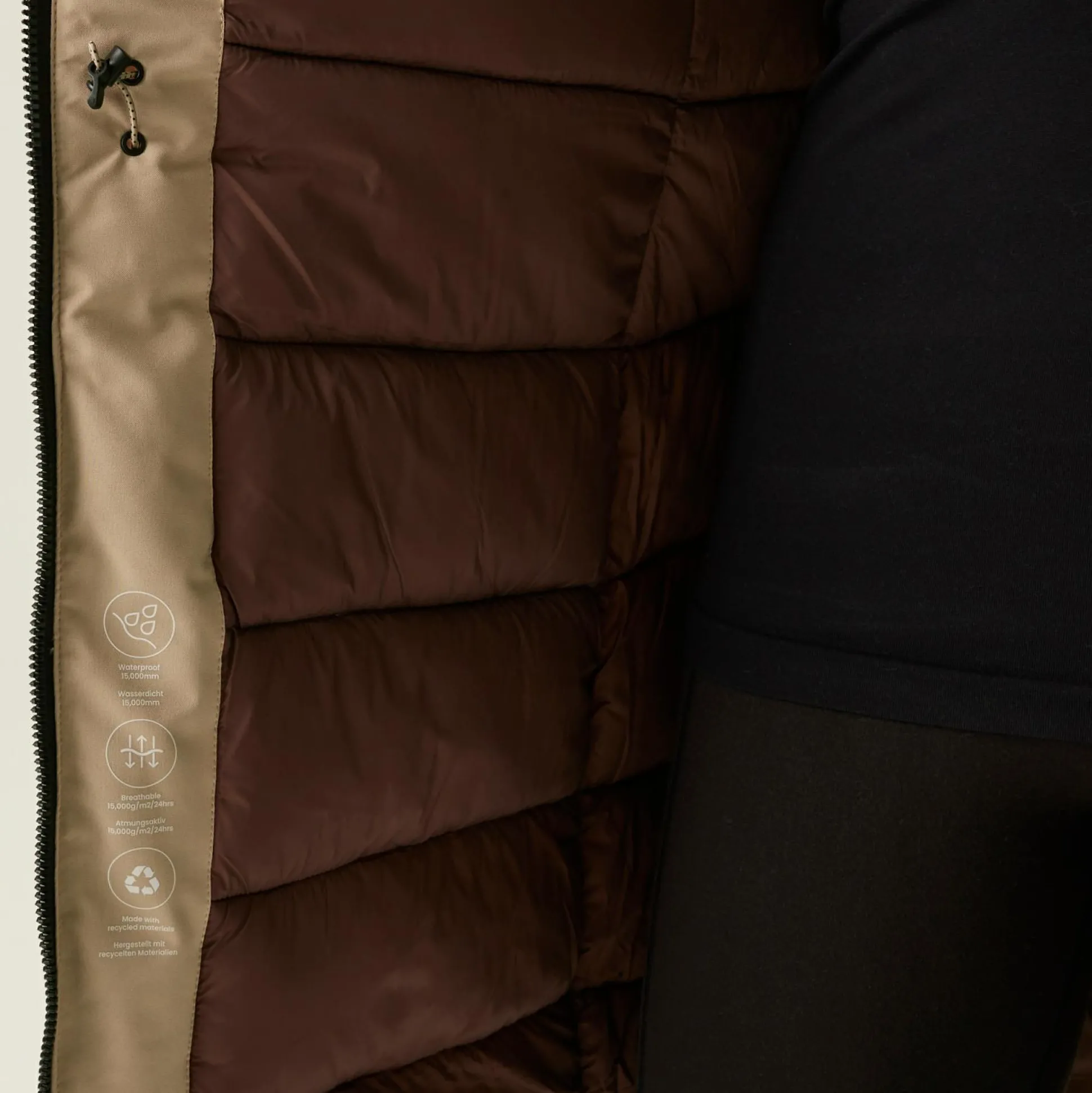 Women's Yewbank IV Waterproof Jacket | Warm Taupe Bueno