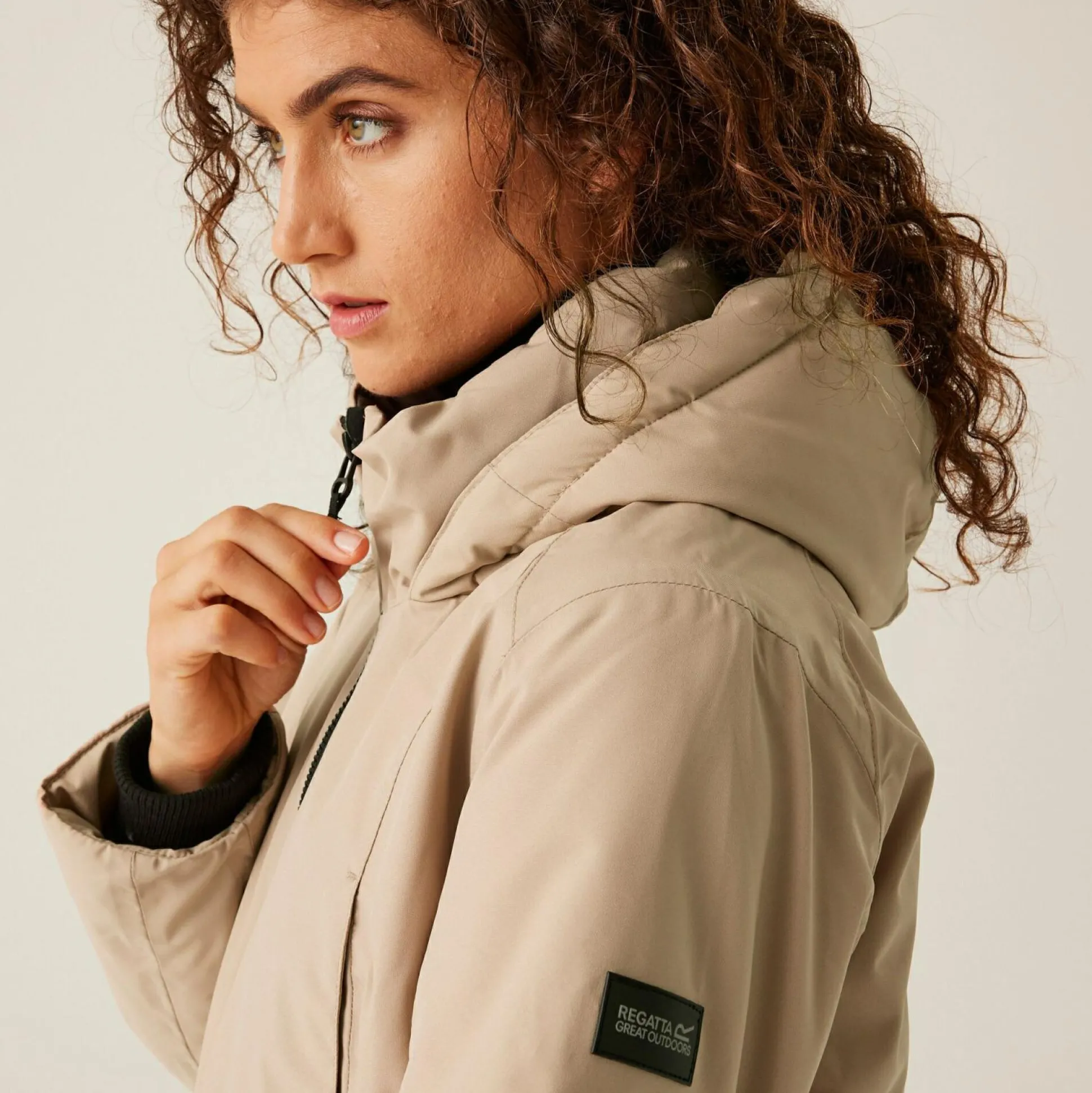 Women's Yewbank IV Waterproof Jacket | Warm Taupe Bueno