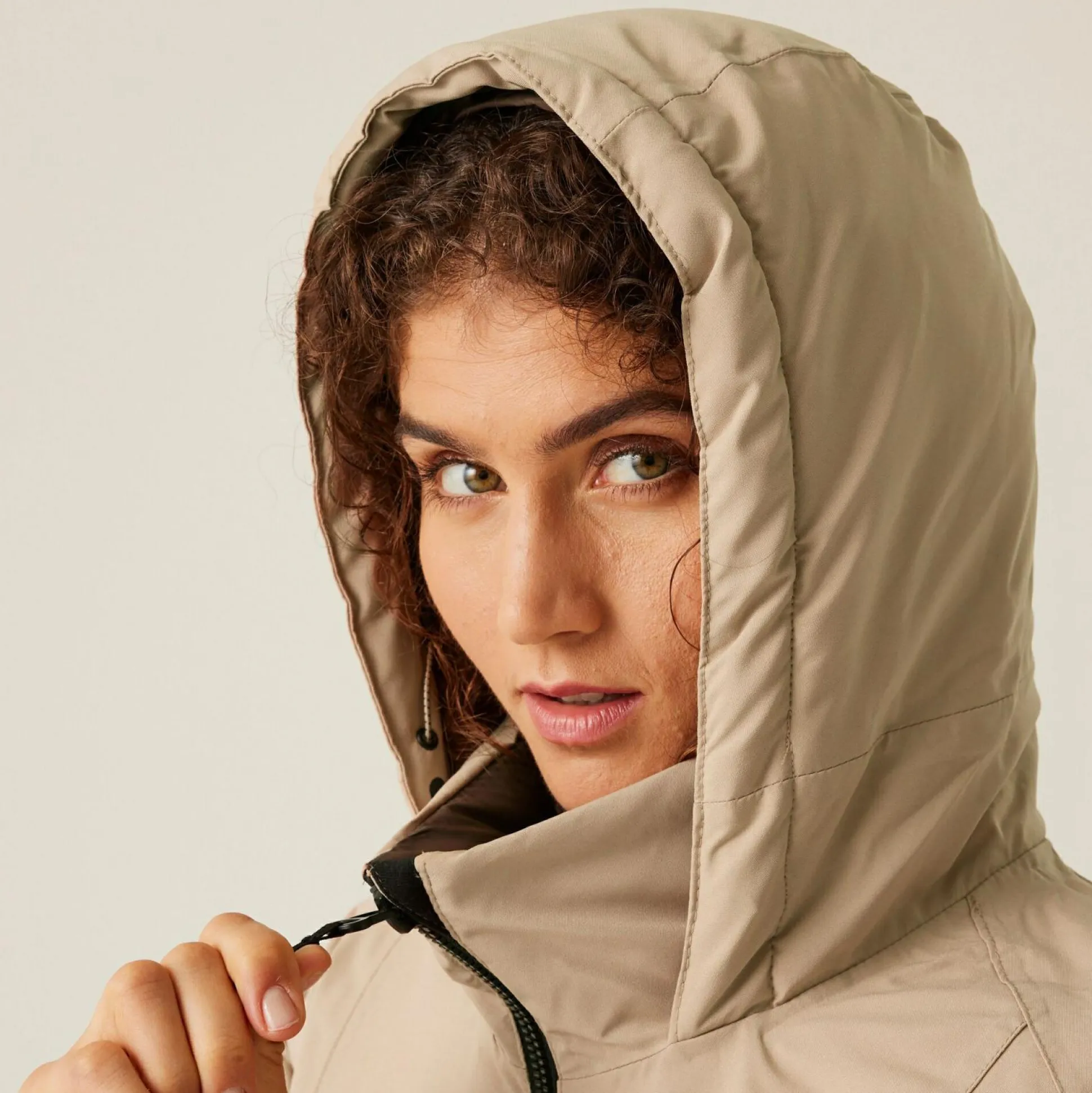 Women's Yewbank IV Waterproof Jacket | Warm Taupe Bueno